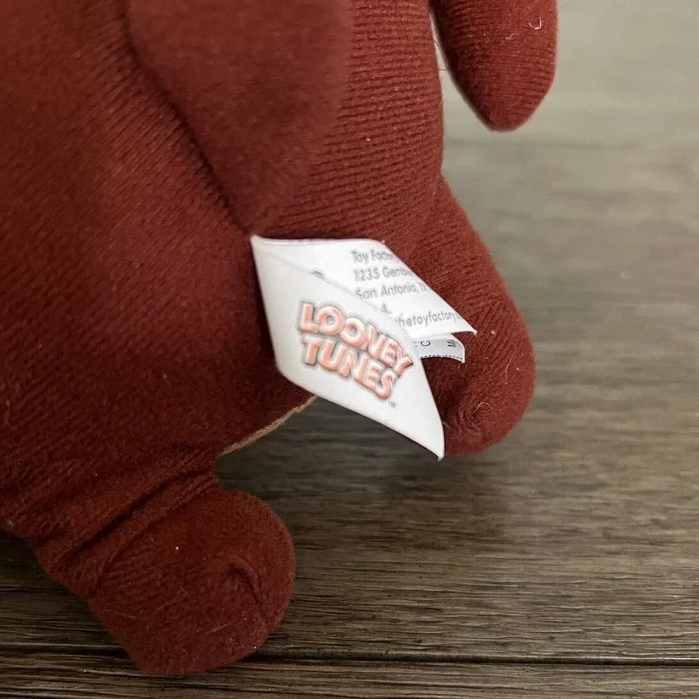 Looney Tunes Taz Tasmanian Devil Plush Toy Factory Round Ball Stuffed Animal